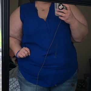 Torrid sleeveless blouse